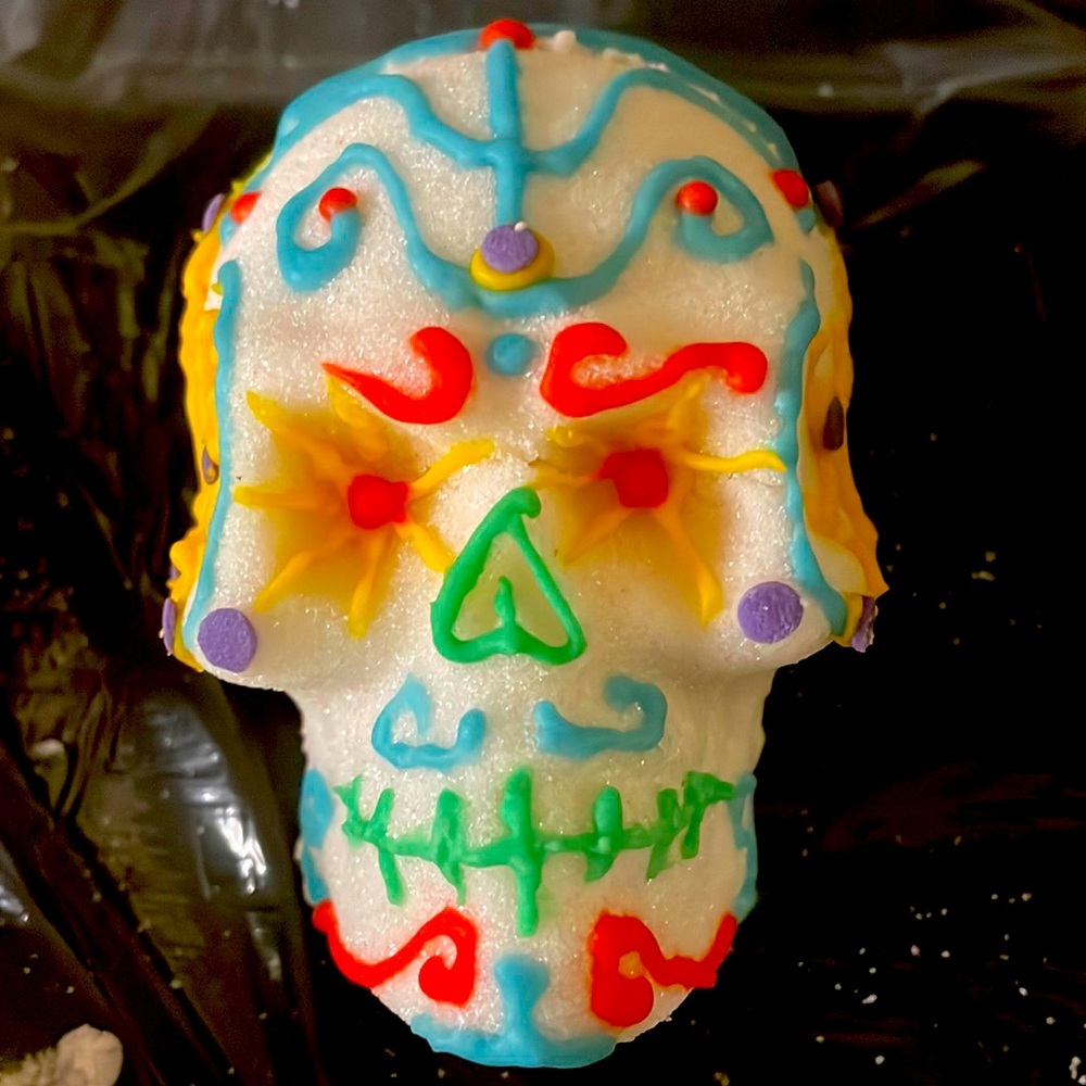 Handmade Sugar Skulls.